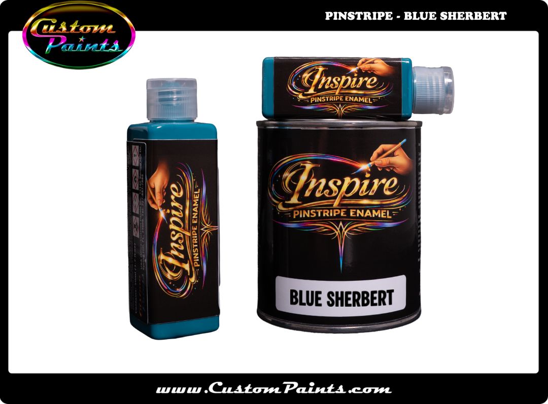 Pinstripe - Blue Sherbert