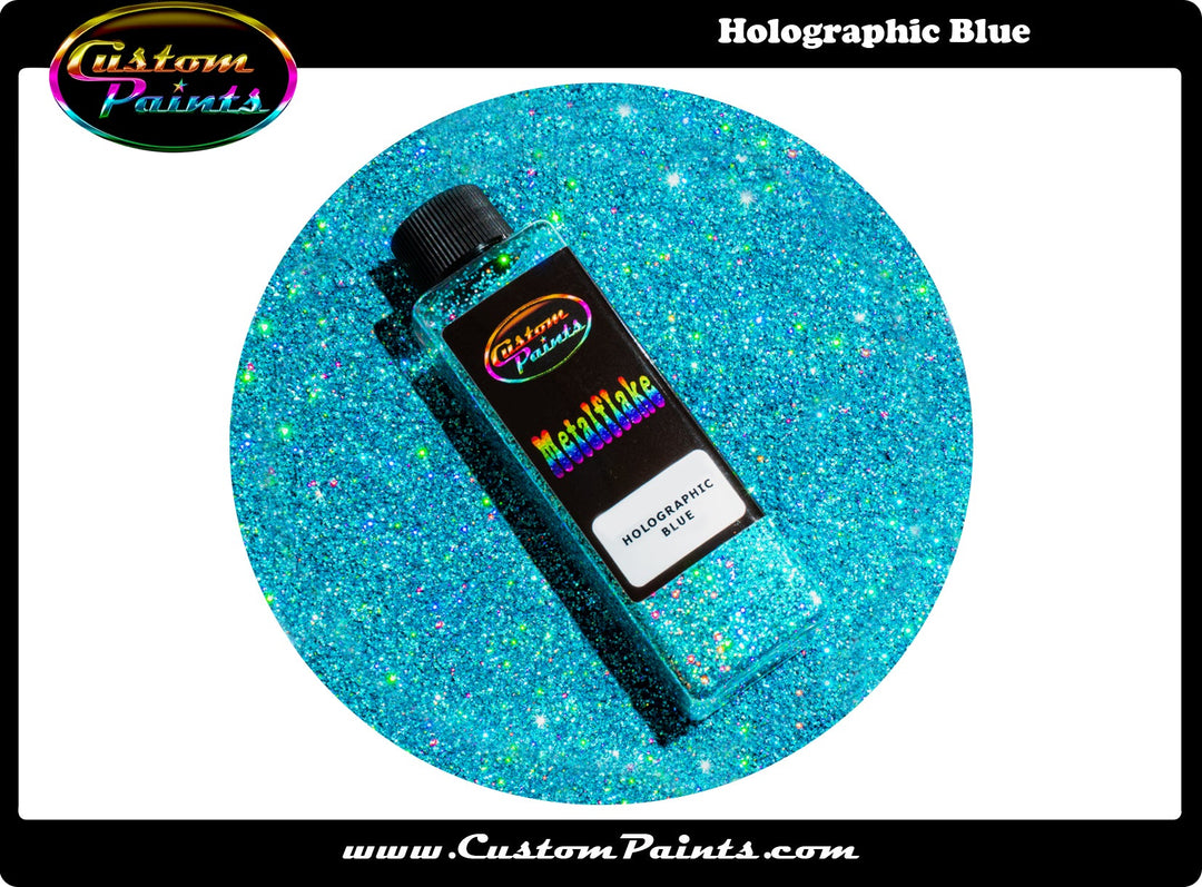 Holographic Metal Flake - Blue