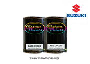 Suzuki: Glacier White - Paint code YWW